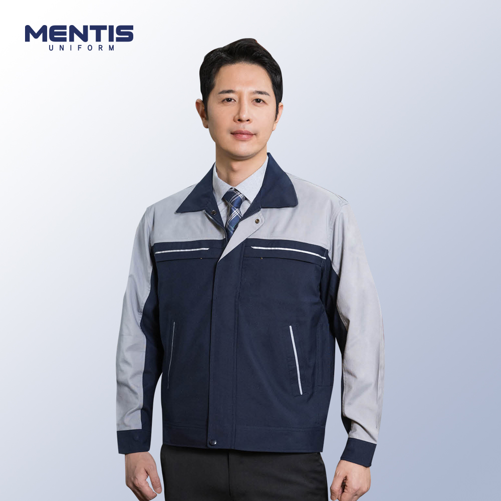 멘티스 MT-730 봄 가을 사무실 점퍼 자켓 근무복 작업복