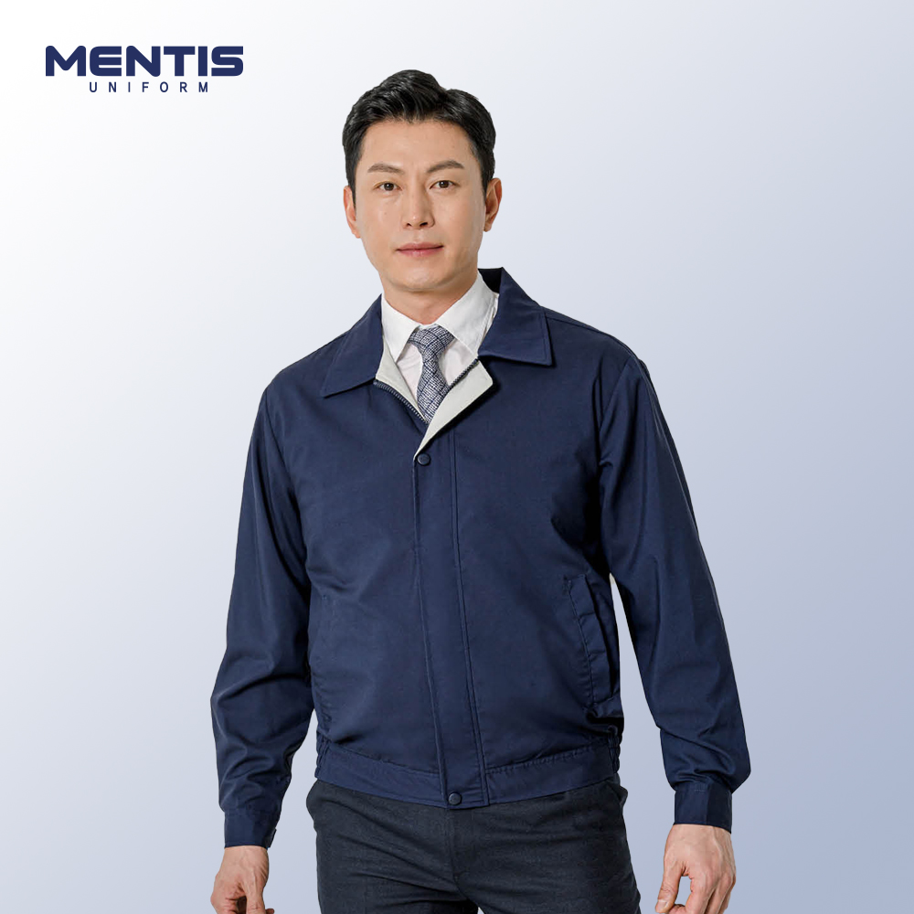 멘티스 MT-609 봄 가을 사무실 점퍼 유니폼 근무복