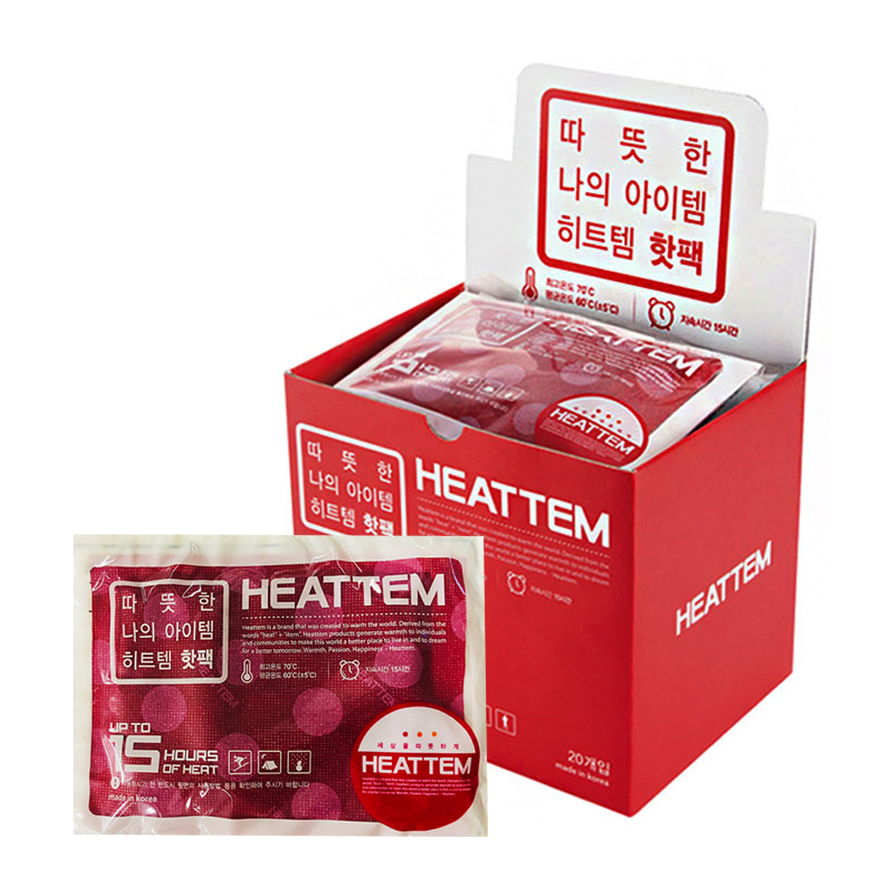 핫팩 HEATTEM RED 히트템 레드 1개