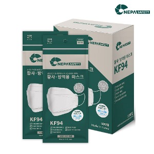 네파 세이프티 KF94 황사방역용마스크 3D 대형 백색 낱개상품