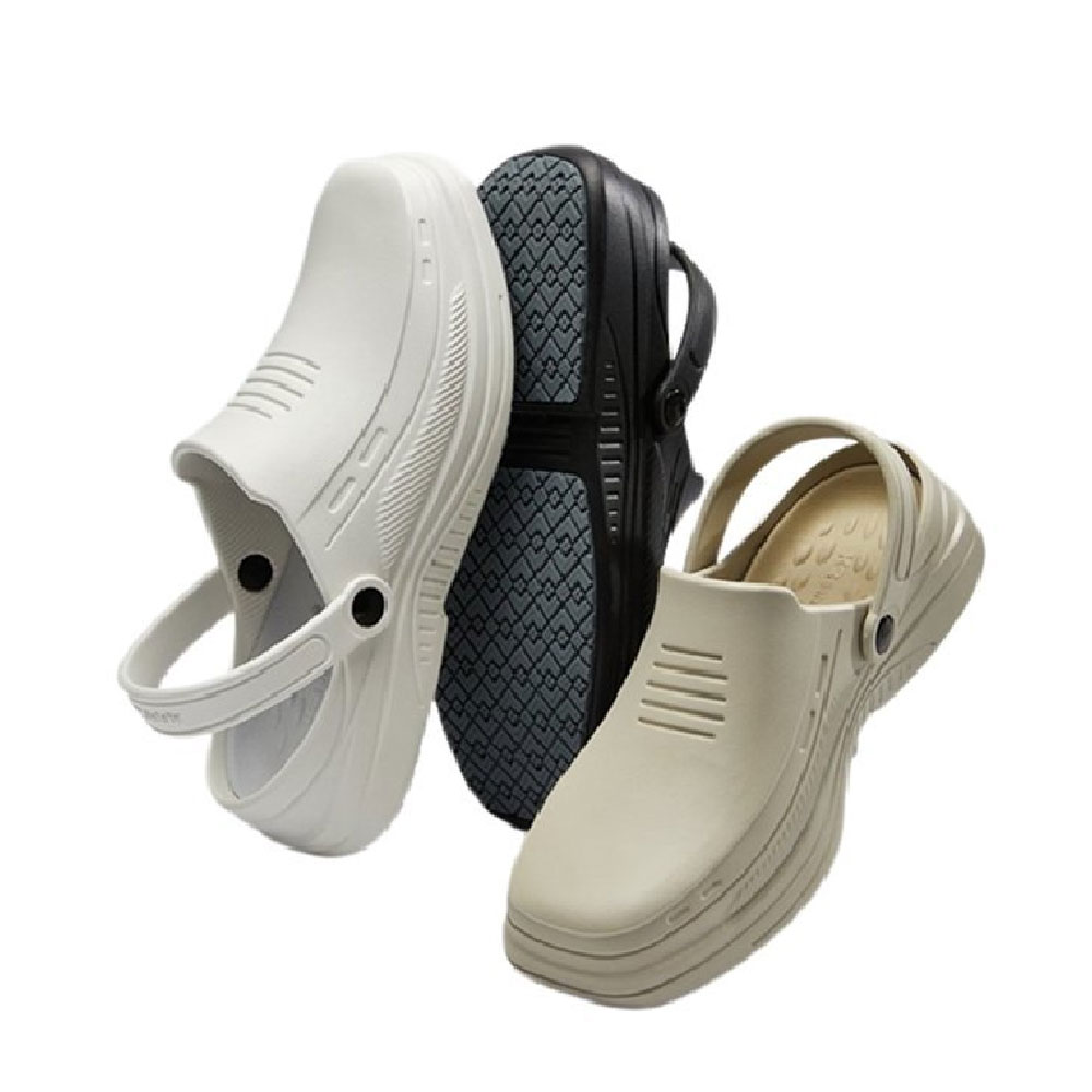 K2세이프티 데일리워크 쉐프화 슬리퍼 쿠션 방수 주방화 다용도 신발
