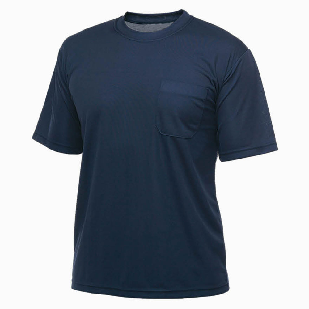 멘티스 MT-326 유니폼 라운드 티셔츠 근무복 반팔 여름 남녀공용