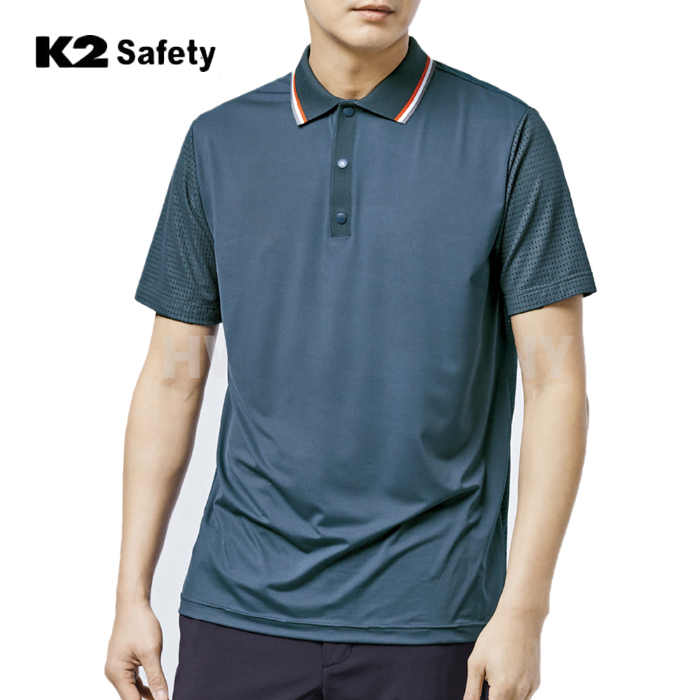 K2세이프티 LB2-224 반팔 메쉬 티셔츠